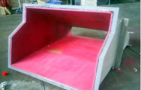 PŁYTA GUMOWA 40-45 SHA CZERWONA plyty gumowe t rex40b 1